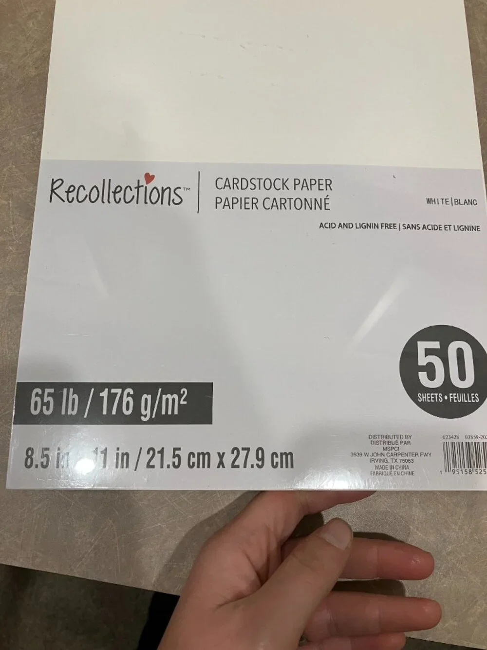 Acid-Free Scrapbook Paper